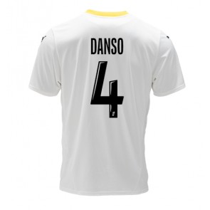 RC Lens Kevin Danso #4 Alternativní Dres 2024-25 Krátký Rukáv